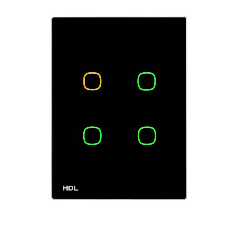 iTouch Series 4 Buttons Touch Panel US-black