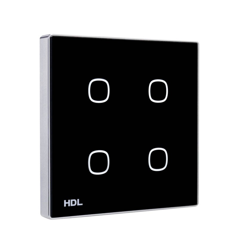 iTouch Series 4 Buttons Touch Panel EU-black