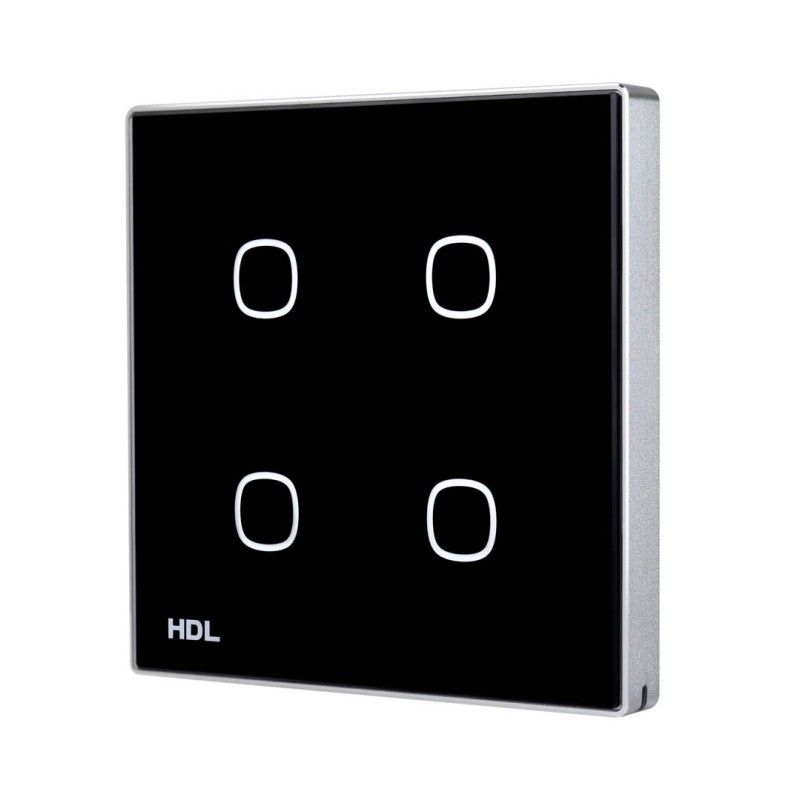 iTouch Series 4 Buttons Touch Panel EU-black