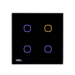 iTouch Series 4 Buttons Touch Panel EU-black