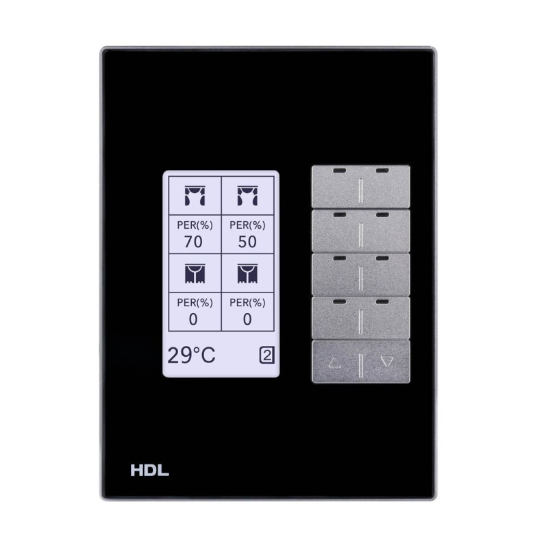 Modern Series DLP Smart Panel US - Black