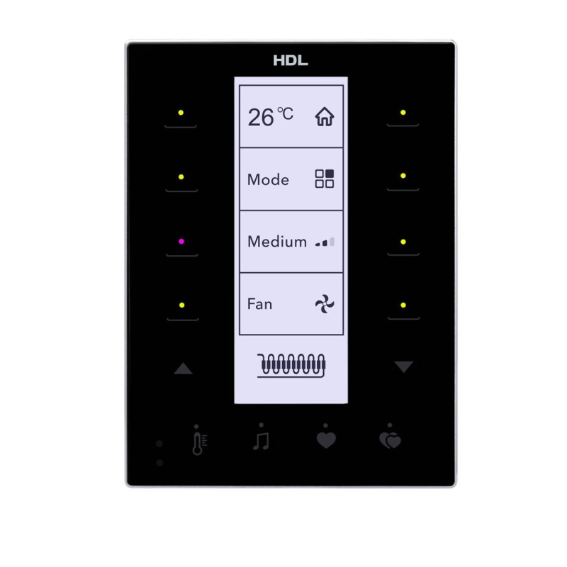 Modern Series DLP Touch Panel US - Black