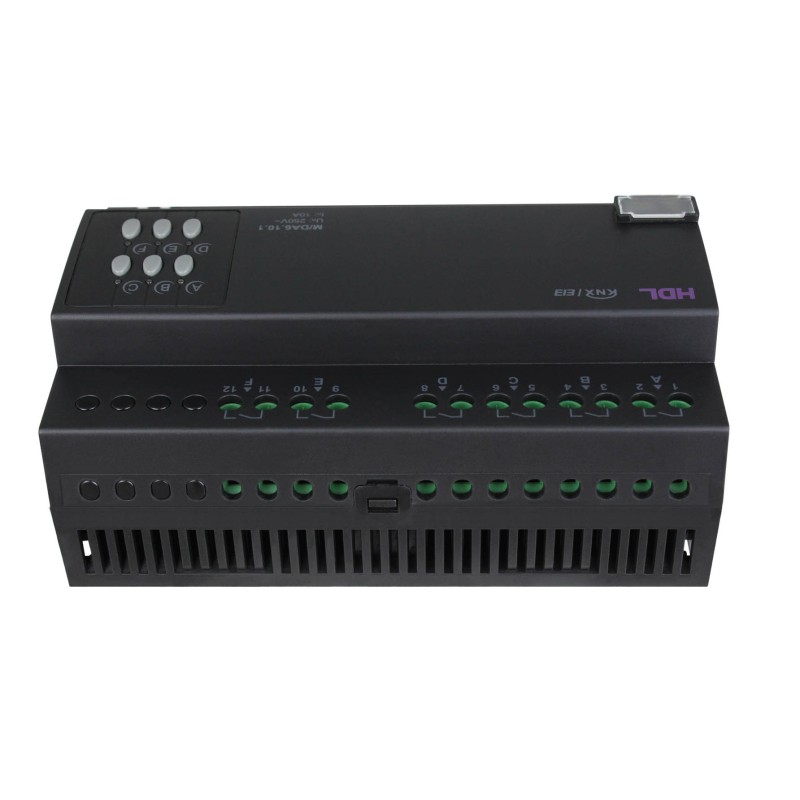 6CH 10A Ballast Dimming Actuator