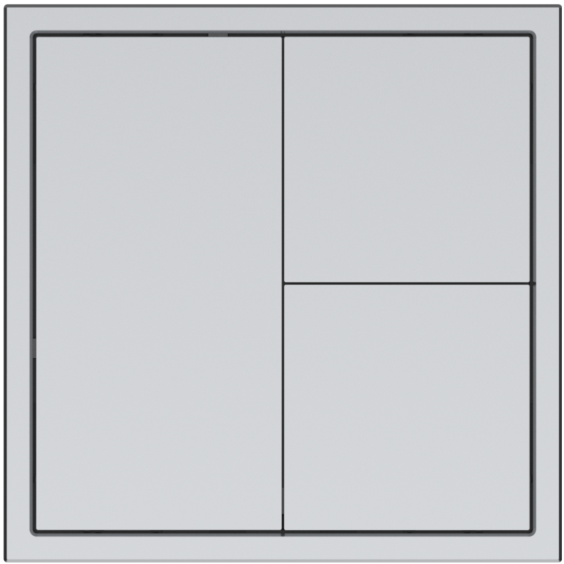 Tile Series 3 button smart panel 2.1 Metal - Space Gray