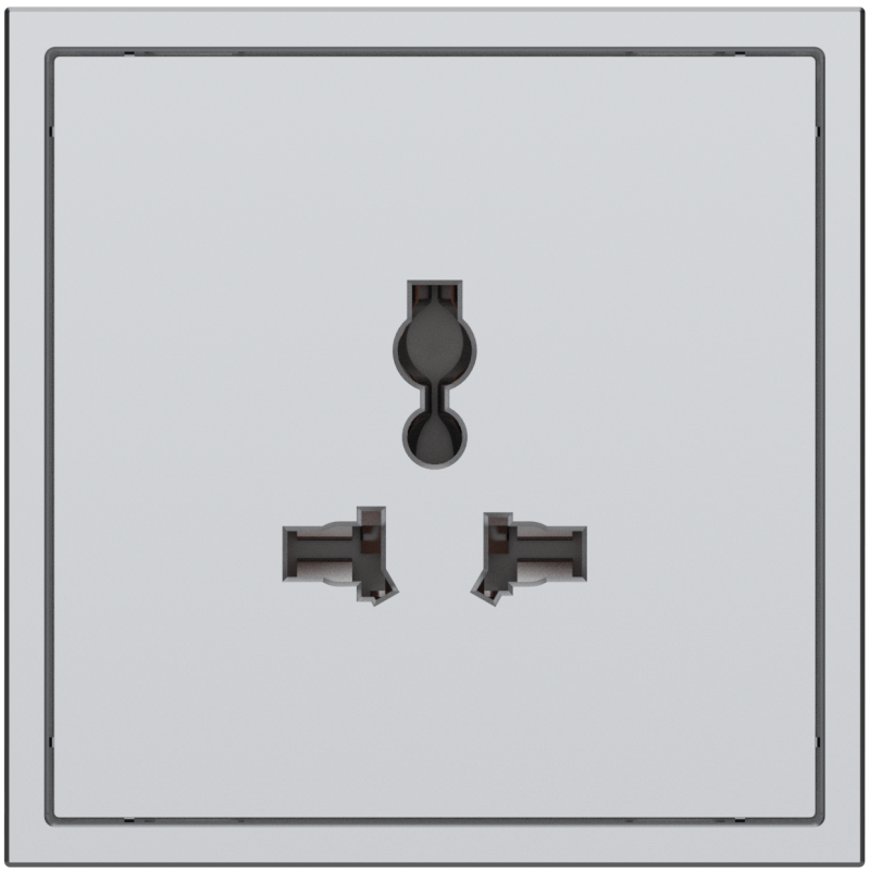 Tile Series Universal Socket 2.1 - Space Gray