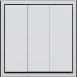 Tile Series 3 Button Rocker Switch 2.1 - Space Gray