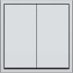 Tile Series 2 Button Momentary Switch 2.1 - Space Gray