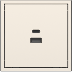 Tile Series USB and Type-C Outlet 2.1 - Champagne Gold