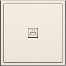 Tile Series 1 Port Ethernet Wall Outlet 2.1 - Champagne Gold