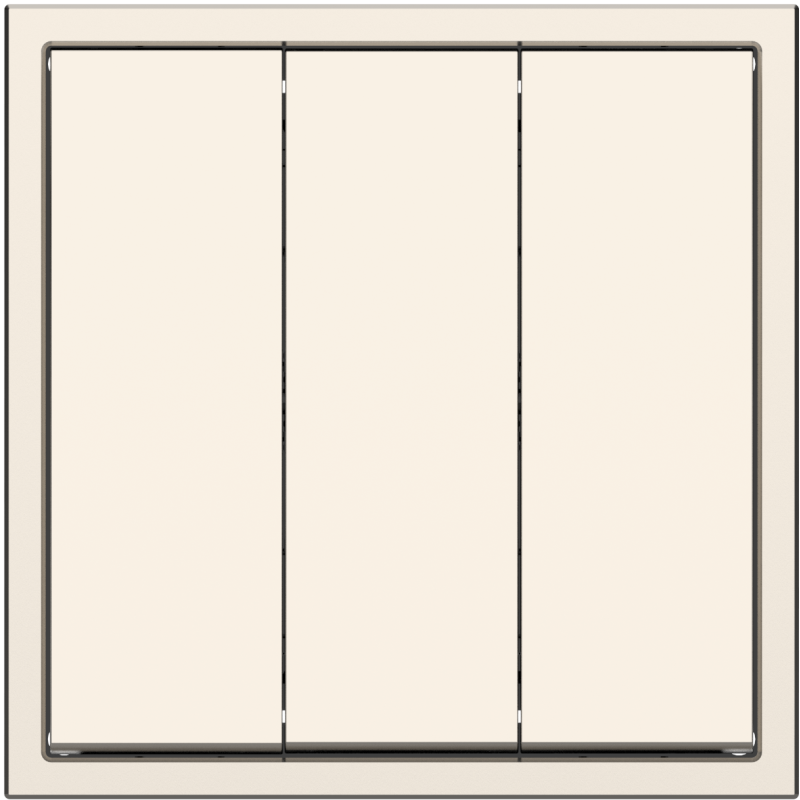 Tile Series 3 Button Rocker Switch 2.1 - Champagne Gold