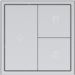 Tile Series 3 button smart panel 2.1 Metal - Space Gray