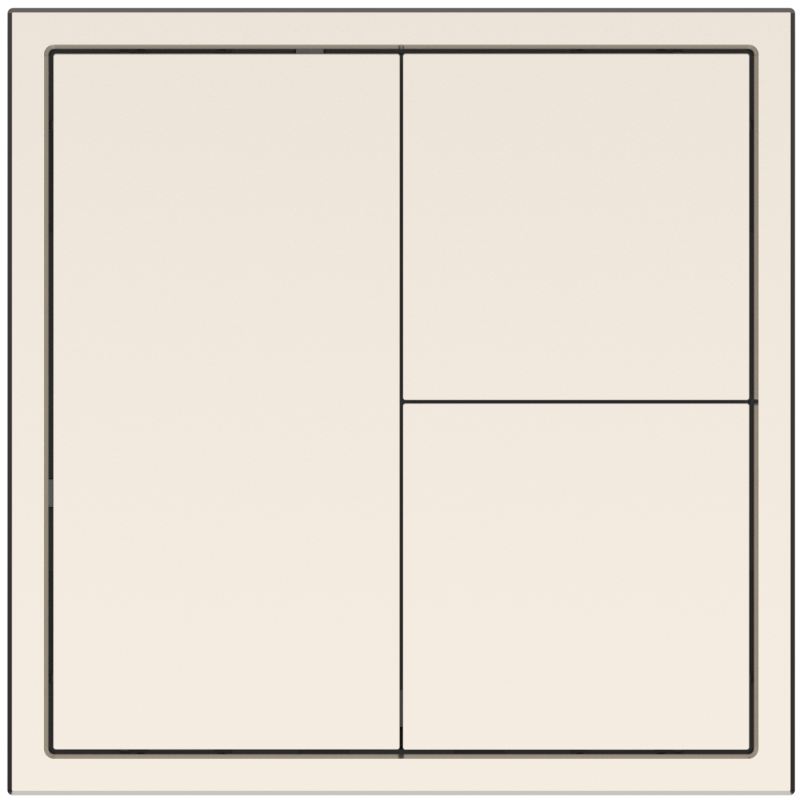 Tile Series 3 button smart panel 2.1 Metal - Champagne Gold