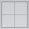 Tile Series 4 button smart panel 2.1 - Space Gray