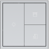 Tile Series 3 button smart panel 2.1 - Space Gray