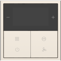 Tile Series Thermostat 2.1 - Champagne Gold