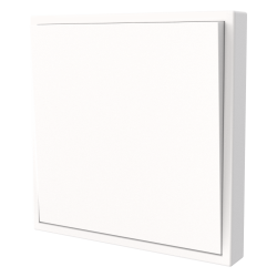 Tile Series 1 Button Rocker Switch 2.1 - Ivory White