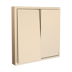 Tile Series 2 Button Rocker Switch 2.1 - Champagne Gold