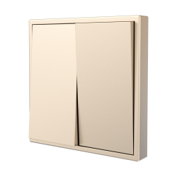 Tile Series 2 Button Rocker Switch 2.1 - Champagne Gold