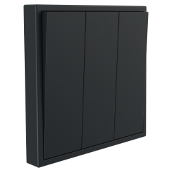 Tile Series 3 Button Rocker Switch 2.1 - Ash Gray