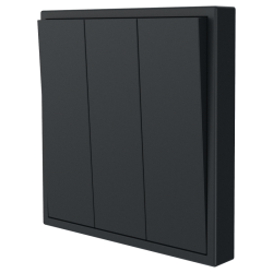 Tile Series 3 Button Momentary Switch 2.1 - Ash Gray