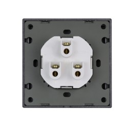 Tile Series Universal Socket 2.1 - Ash Gray