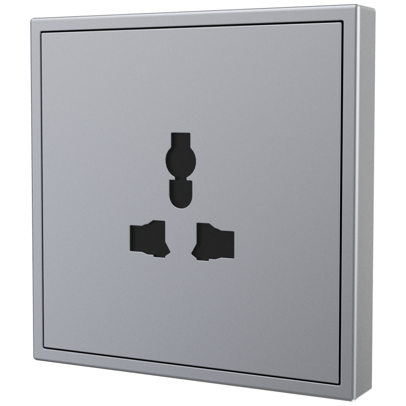 Tile Series Universal Socket 2.1 - Space Gray