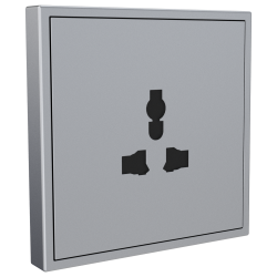 Tile Series Universal Socket 2.1 - Space Gray