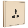 Tile Series Universal Socket 2.1 - Champagne Gold
