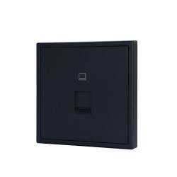 Tile Series 1 Port Ethernet Wall Outlet 2.1 - Ash Gray