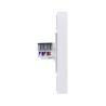 Tile Series 1 Port Ethernet Wall Outlet 2.1 - Ivory White