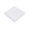 Tile Series 1 Port Ethernet Wall Outlet 2.1 - Ivory White