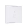 Tile Series 1 Port Telephone Wall Jack 2.1 - Ivory White