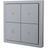 Tile Series 4 button smart panel 2.1 Metal - Space Gray