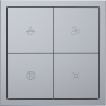 Tile Series 4 button smart panel 2.1 Metal - Space Gray