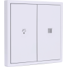Tile Series 2 button smart panel 2.1 - Ivory White