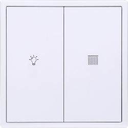 Tile Series 2 button smart panel 2.1 - Ivory White