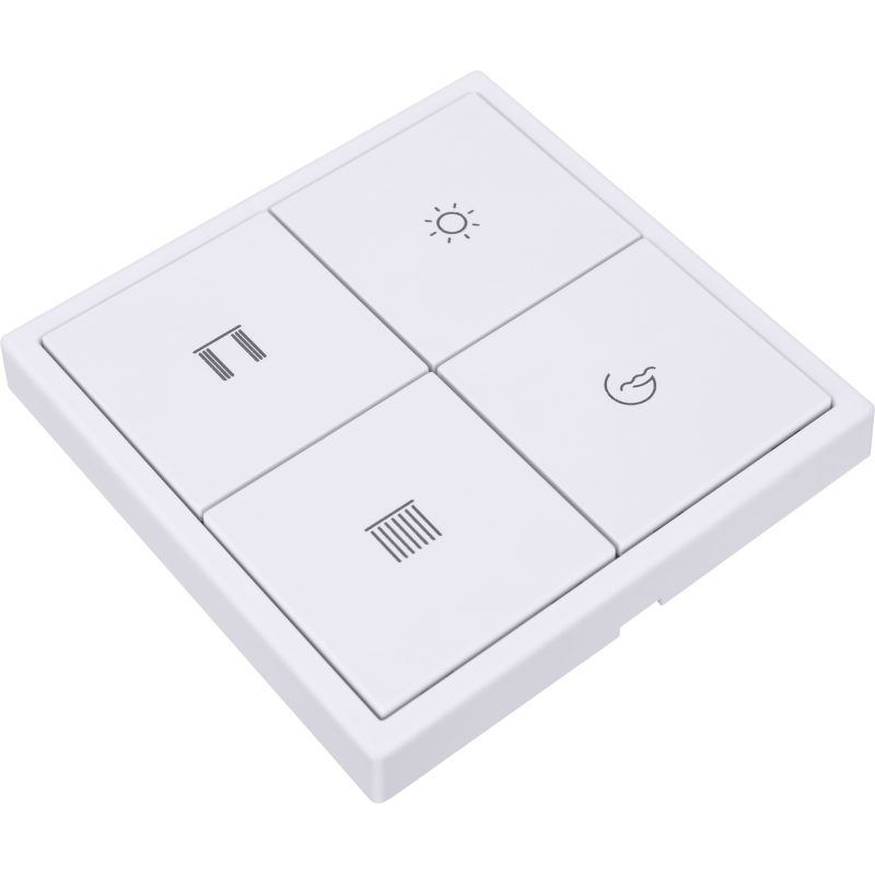 Tile Series 4 button smart panel 2.1 - Ivory White