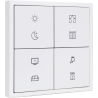 Tile Series 8 button smart panel 2.1 - Ivory White
