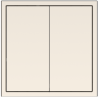 Tile Series 2 button smart panel 2.1 Metal - Champagne Gold