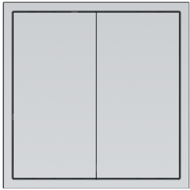 Tile Series 2 button smart panel 2.1 - Space Gray