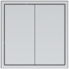 Tile Series 2 button smart panel 2.1 - Space Gray