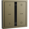 Xelent Series 4 button smart panel Brushed Aluminum - Antique Bronze