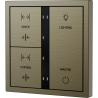 Xelent Series 6 button smart panel Brushed Aluminum - Antique Bronze