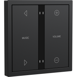 Xelent Series 4 button smart panel - Charcoal Gray