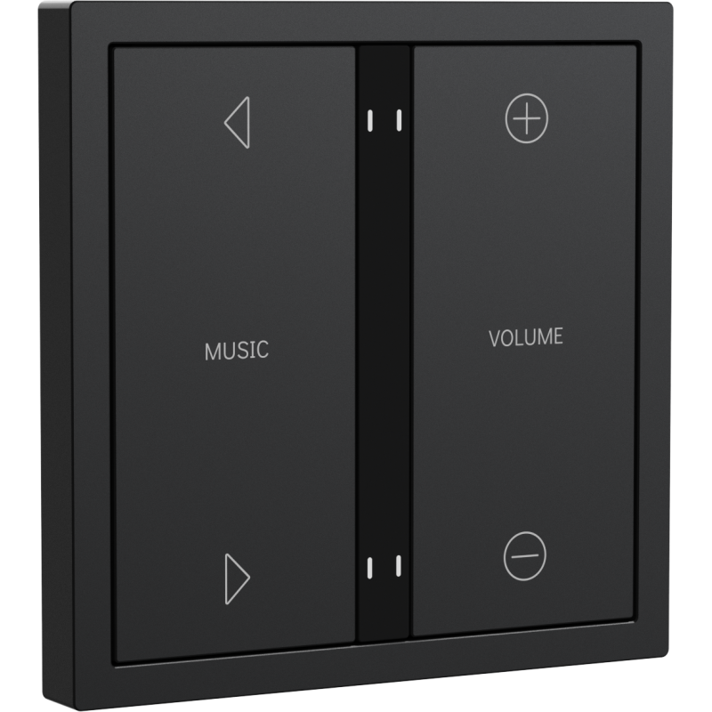 Xelent Series 4 button smart panel - Charcoal Gray