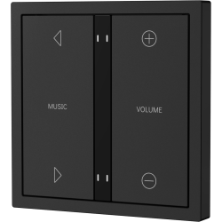 Xelent Series 4 button smart panel - Charcoal Gray