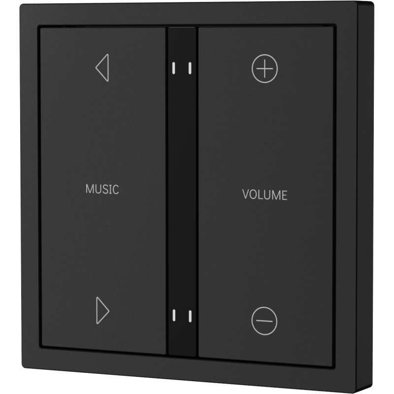 Xelent Series 4 button smart panel - Charcoal Gray