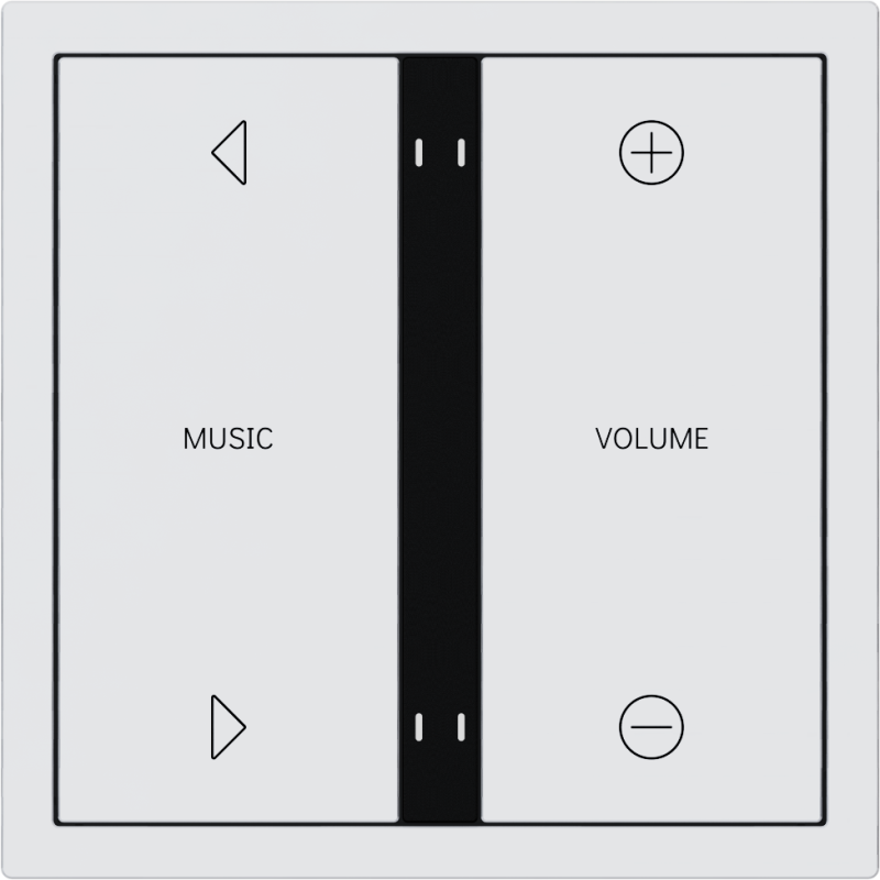 Xelent Series 4 button smart panel - Ivory White