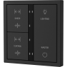 Xelent Series 6 button smart panel - Charcoal Gray