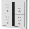 Xelent Series 8 button smart panel - Ivory White